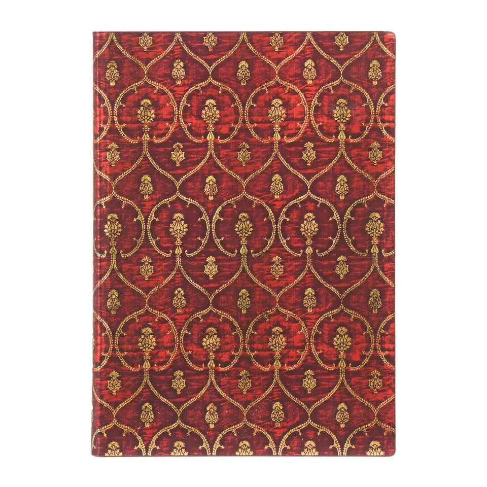 paperblanks-red-velvet-midi-softcover-flexi-journal-unliniert-mit-elastikband image 1