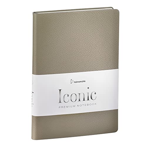 hahnem-hle-finenotes-iconic-notebook-taupe-a5-dot-grid-192-seiten-leder image 4