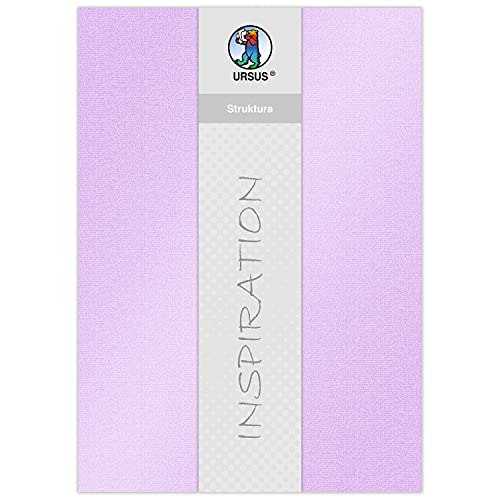 ursus-struktura-pearl-2-bastelkarton-lavendel-220-g-qm-23-x-33-cm-5-blatt image 3
