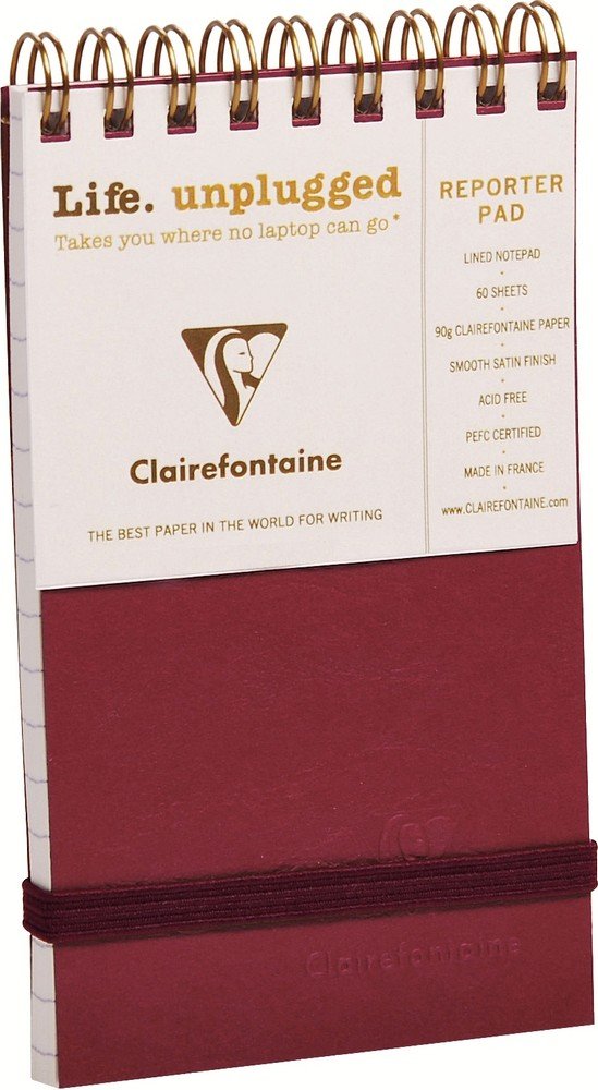 clairefontaine-age-bag-reporter-notizblock-liniert-7-5-x-13-cm-60-blatt-90-g-spi image 3