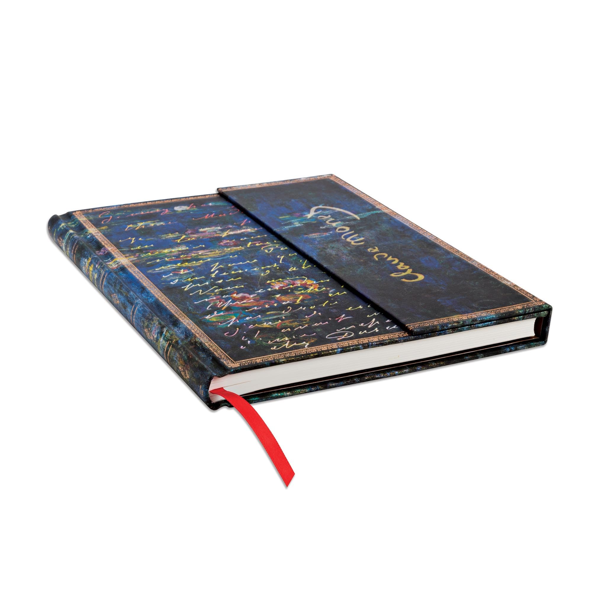 paperblanks-monet-seerosen-briefe-an-morisot-notizbuch-ultra-230x180mm-unliniert image 2