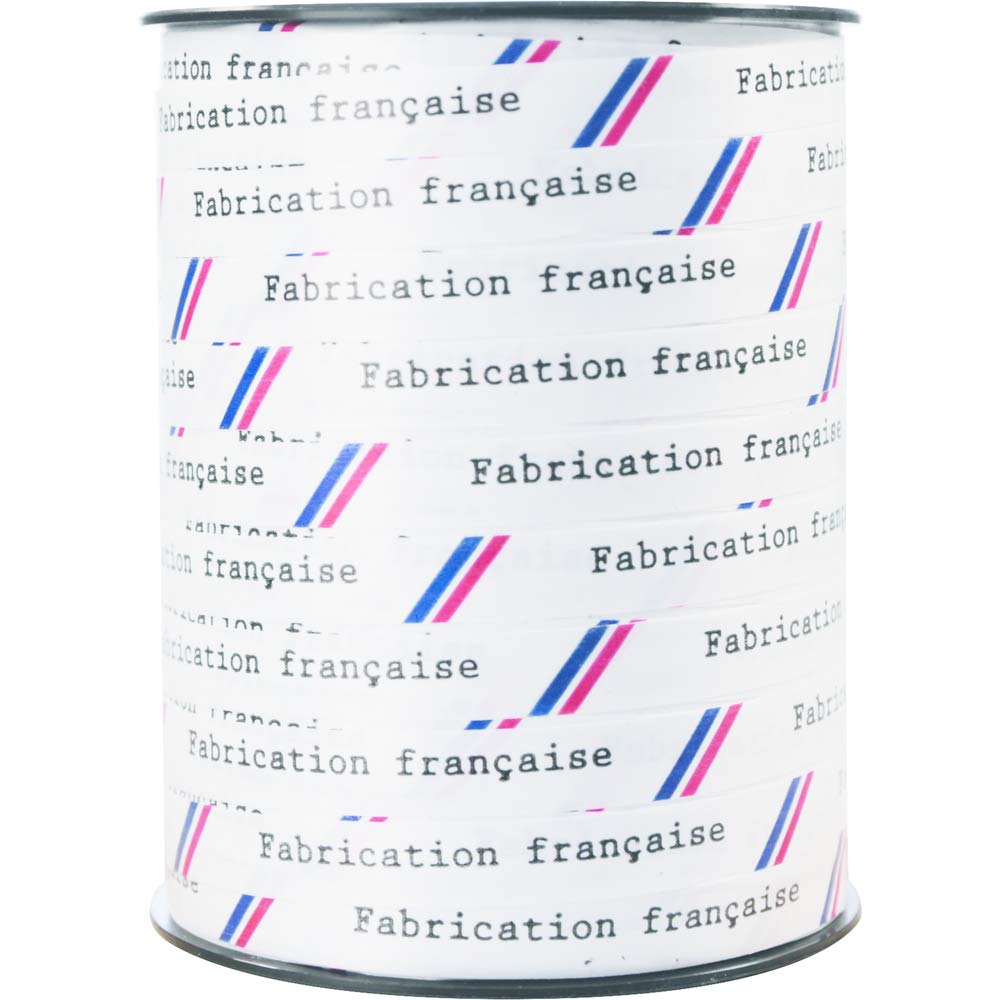 clairefontaine-bolduc-geschenkband-tricolore-250-m-x-10-mm-blau-wei-rot image 1
