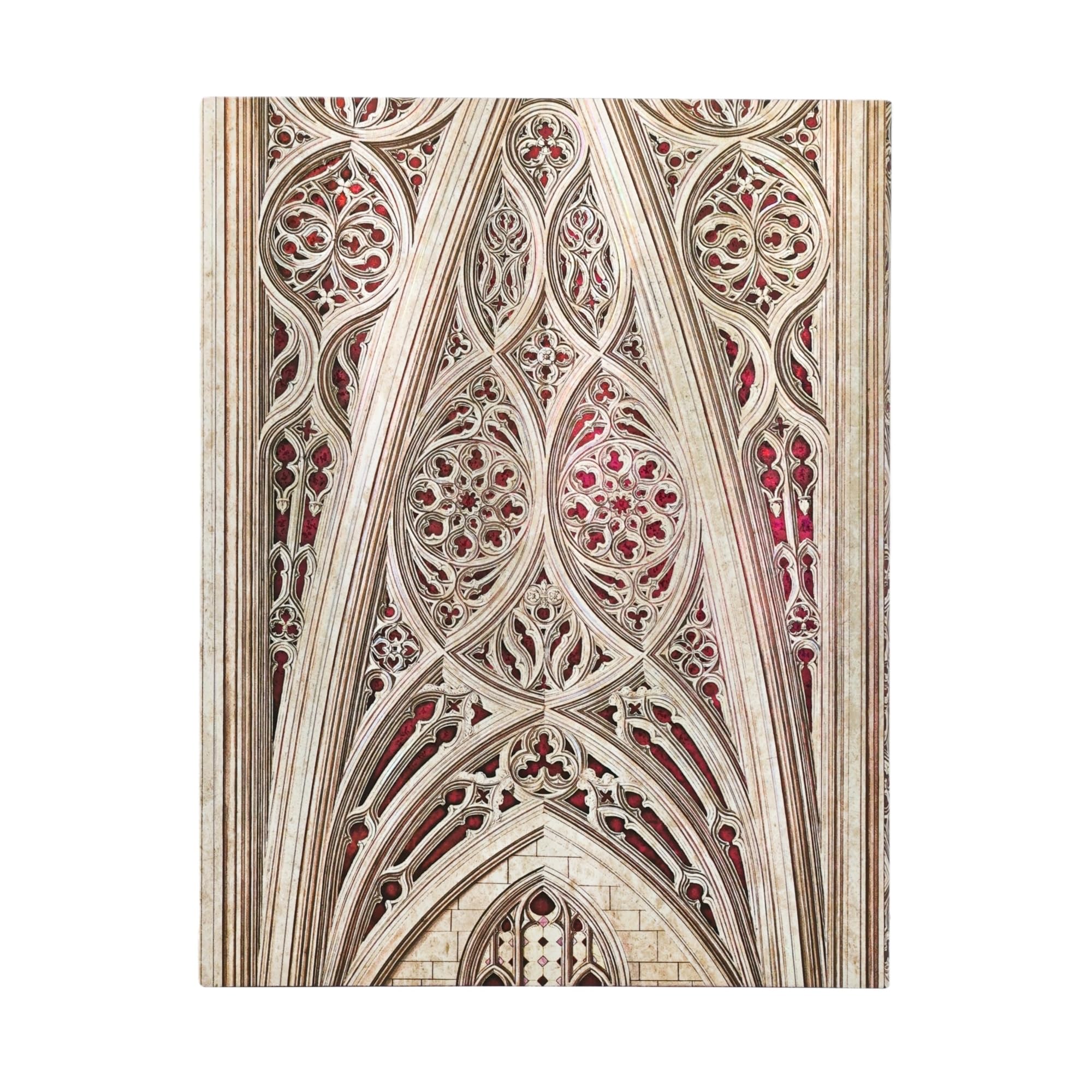 paperblanks-vault-of-the-milan-cathedral-burgundy-duomo-di-milano-ultra-notizbuc image 2