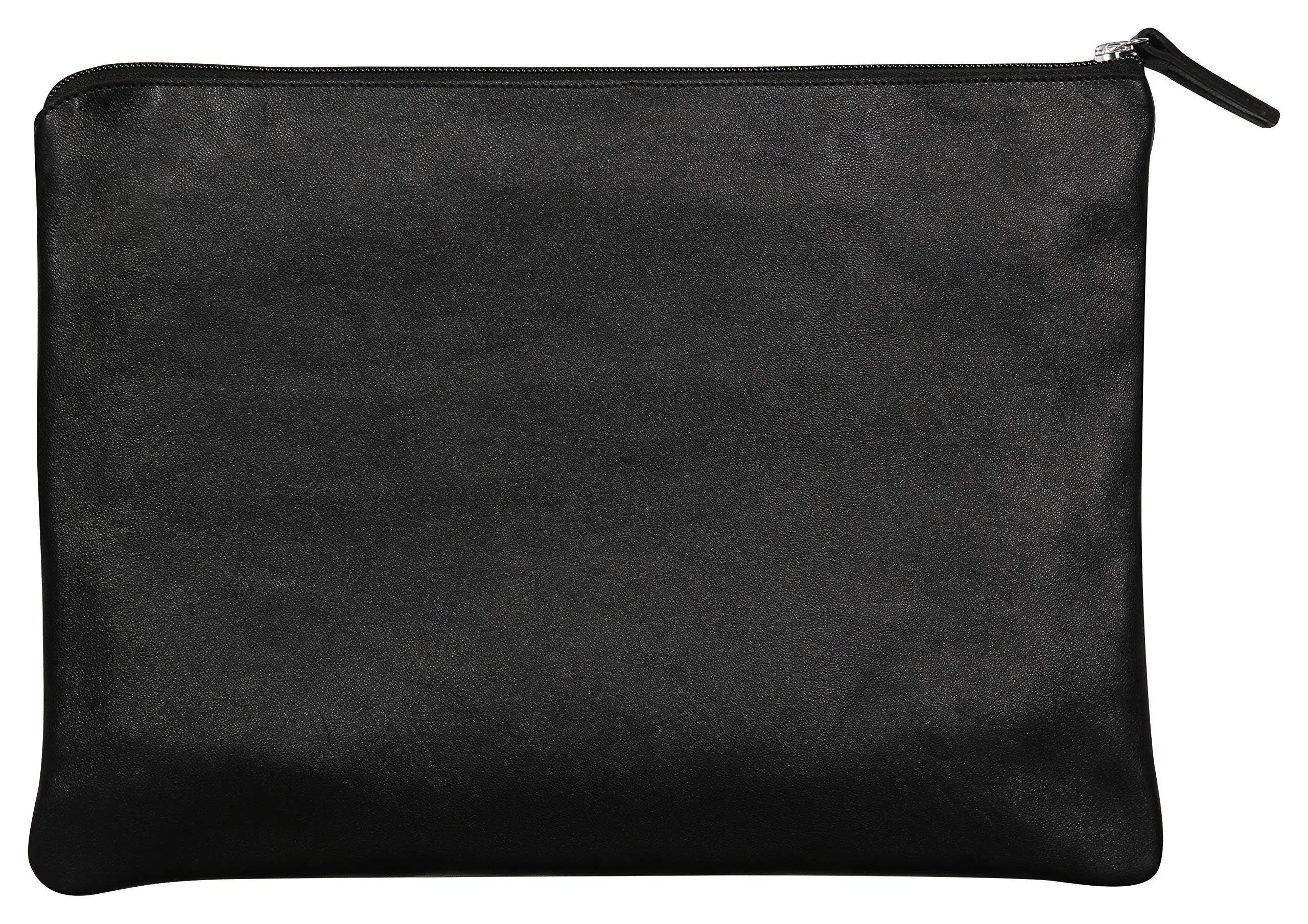 clairefontaine-410136c-schlamperm-ppchen-lammleder-flach-26x19cm-schwarz image 3