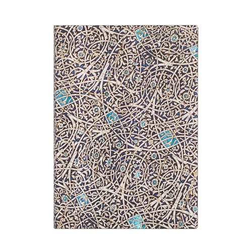 paperblanks-granada-turquoise-moorish-mosaic-midi-blanko-flexi-softcover-journal image 4