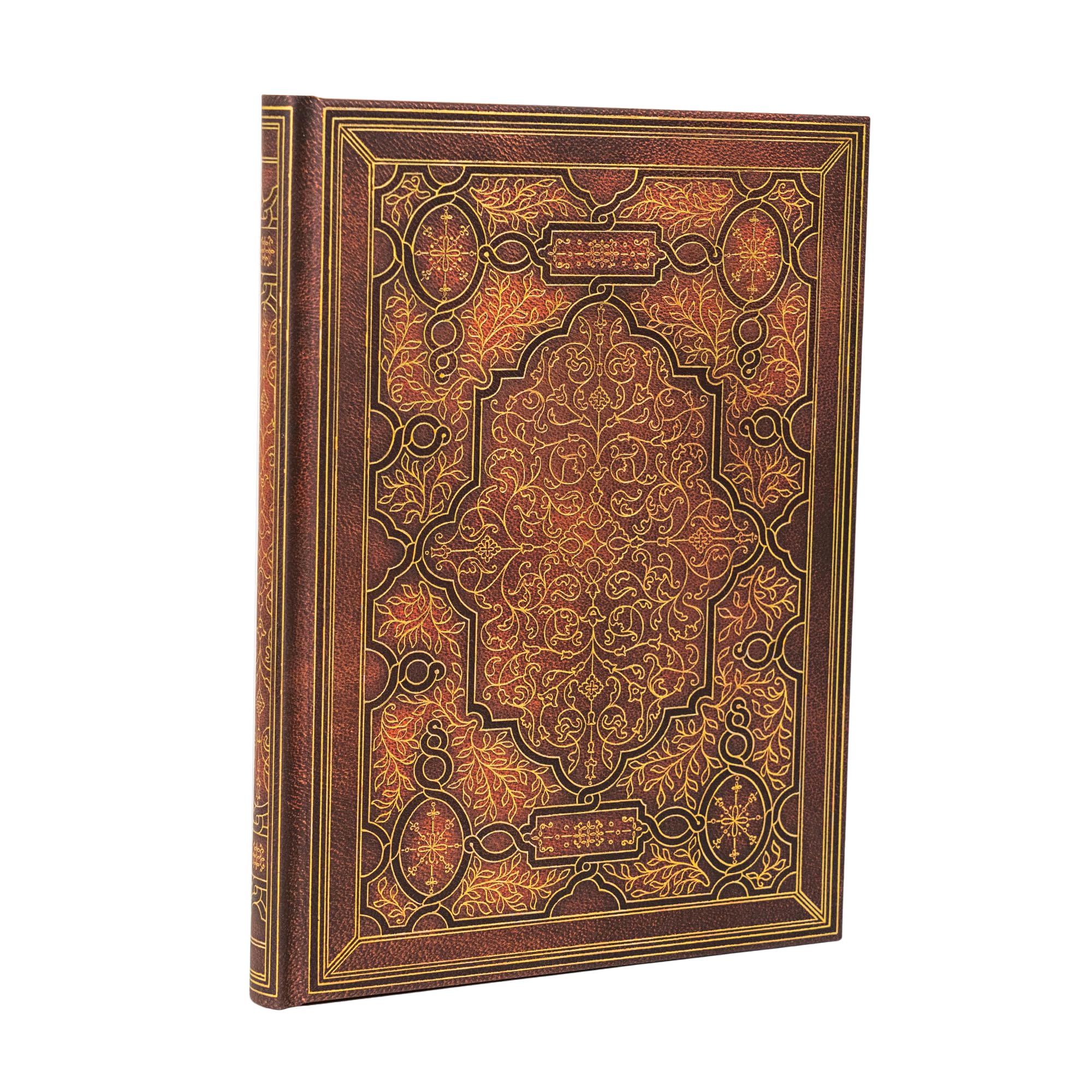 paperblanks-eisernes-pferd-midi-notizbuch-unliniert-hardcover-mit-elastikband-pa image 1