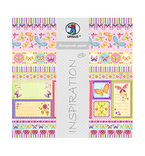 ursus-premium-glitter-scrapbook-paper-schmetterlinge-2-30-5-x-30-5-cm-190-g-qm-5 image 3