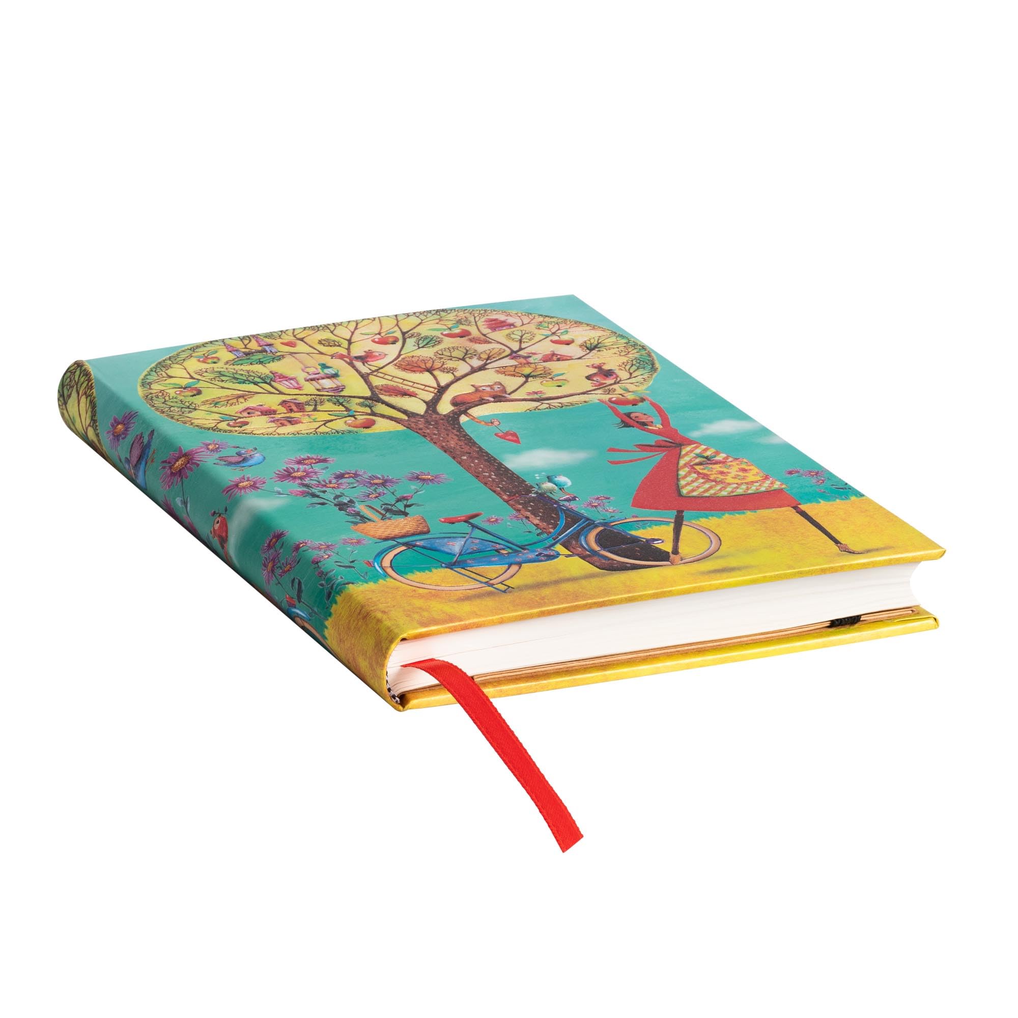 paperblanks-herbst-pfel-midi-notizbuch-liniert-hardcover-mit-elastikband-mila-ma image 3
