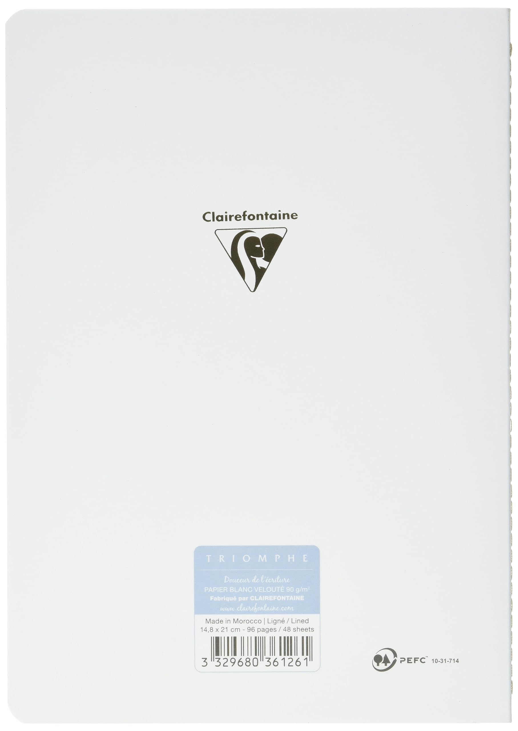 clairefontaine-triomphe-gold-heft-din-a5-liniert-48-blatt-90g image 2