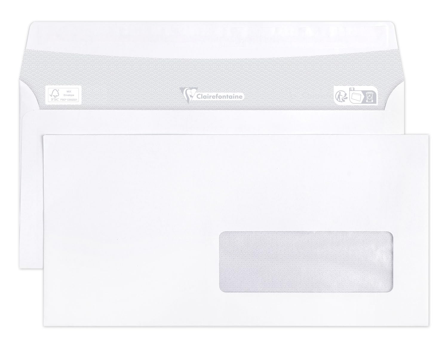 clairefontaine-umschl-ge-dl-110x220-mm-mit-fenster-wei-500-st-ck image 6