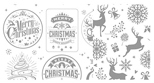 ursus-81920006-zauberpapier-merry-christmas-23x33-cm-250-g-qm-10-blatt-uv-relief image 7
