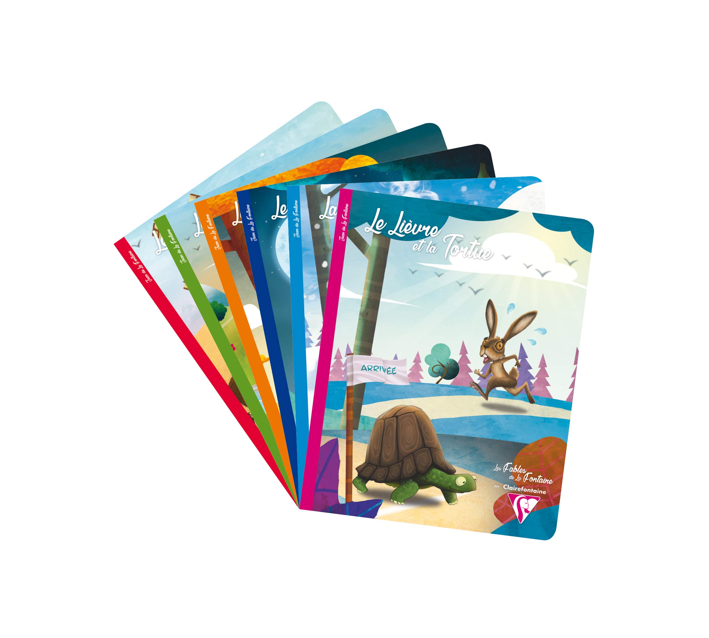 clairefontaine-9699c-schulheft-textoclair-les-fables-de-la-fontaine-17x22-cm-90- image 6