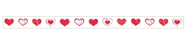 ursus-masking-tape-herz-1-59050040-papier-klebeband-15-mm-x-10-m image 1