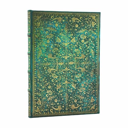 paperblanks-nature-s-grace-emerald-flower-midi-journal-liniert-hardcover-mit-gum image 5