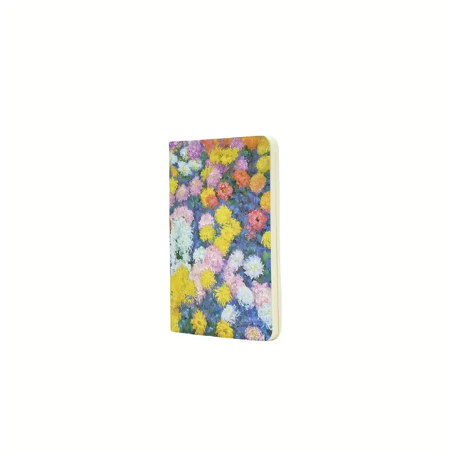 paperblanks-monet-s-chrysanthemums-a6-cahier-mit-linien-notizheft image 1