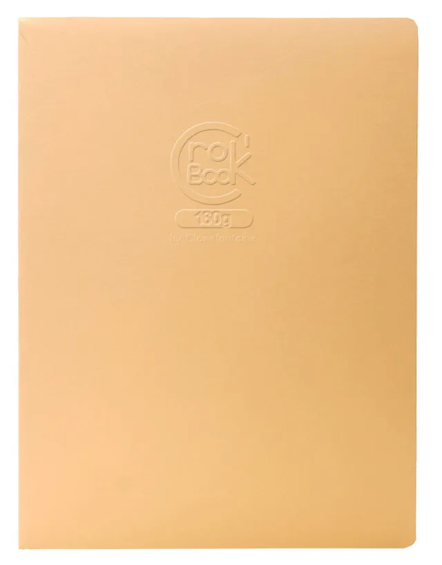 clairefontaine-crok-book-skizzenheft-17x22-cm-160g-20-blatt image 1