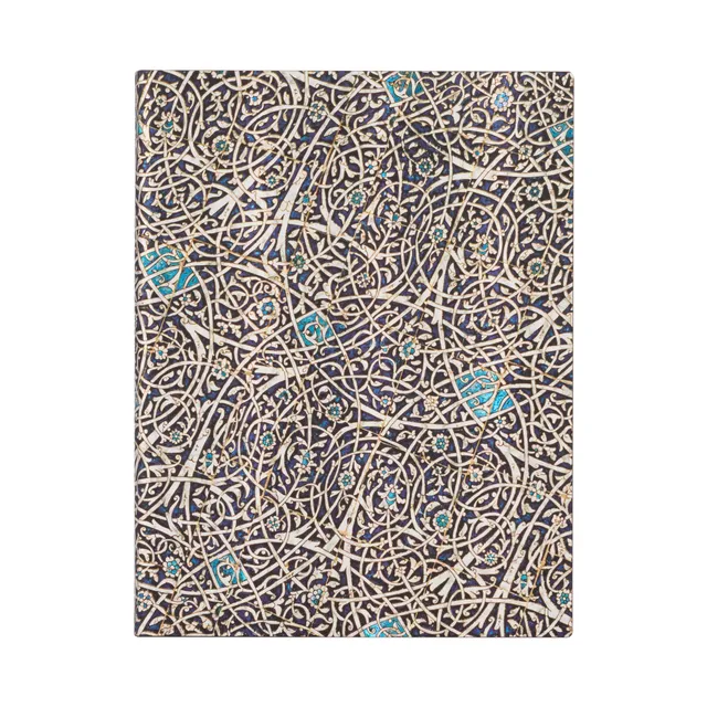 paperblanks-granada-turquoise-moorish-mosaic-ultra-journal-liniert-flexi-softcov image 1