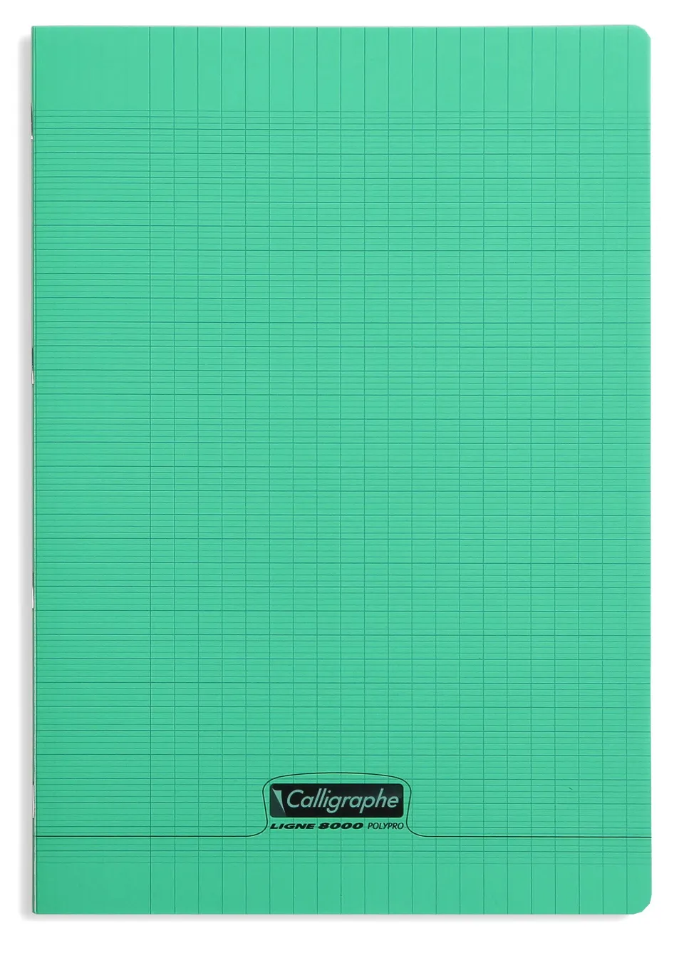 clairefontaine-calligraphe-schulheft-din-a4-franz-sische-lineatur-48-blatt-gr-n image 1