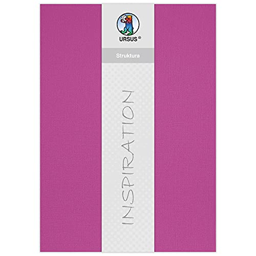 ursus-struktura-basic-2-bastelkarton-brombeere-220-g-qm-23-x-33-cm-5-blatt image 3