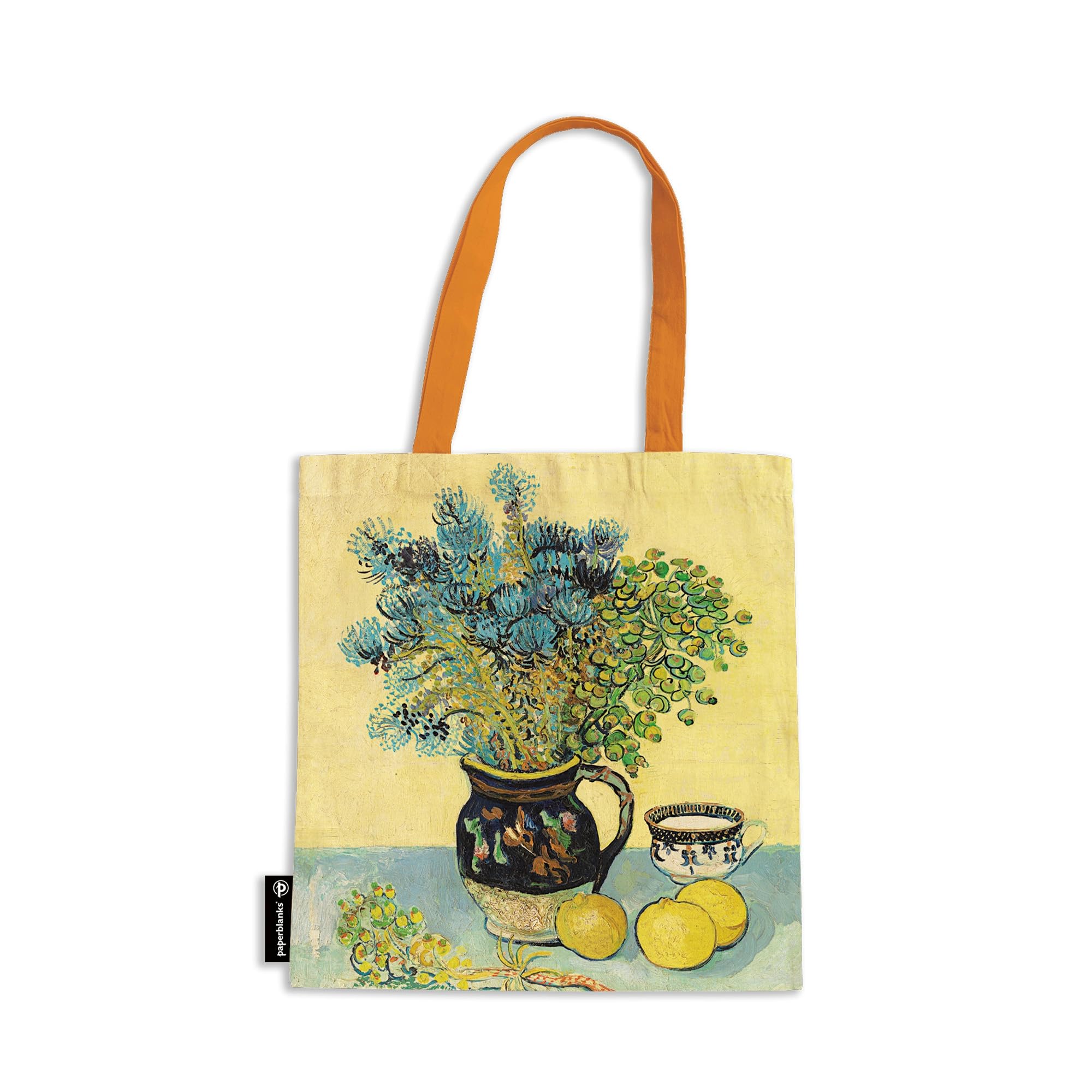 paperblanks-van-gogh-s-still-life-canvas-bag-stofftasche image 1