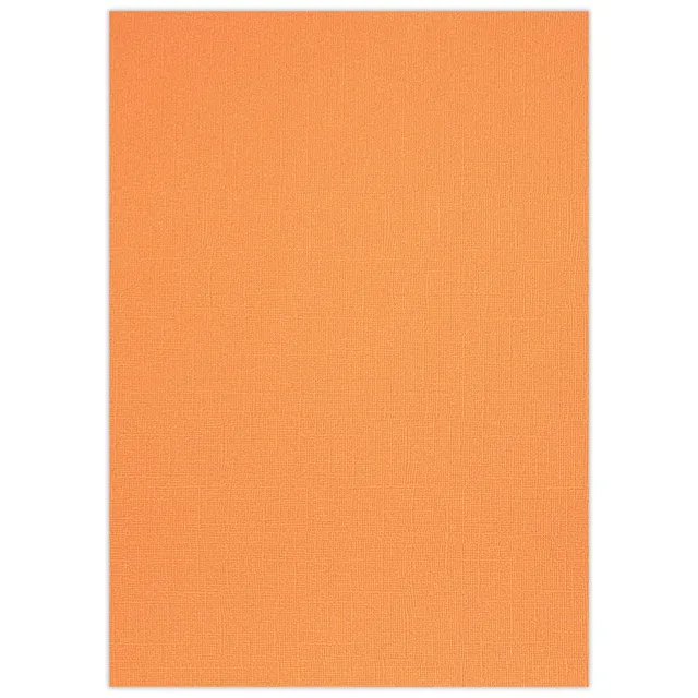ursus-80004605-bastelkarton-struktura-basic-1-mandarine-a4-220g image 1