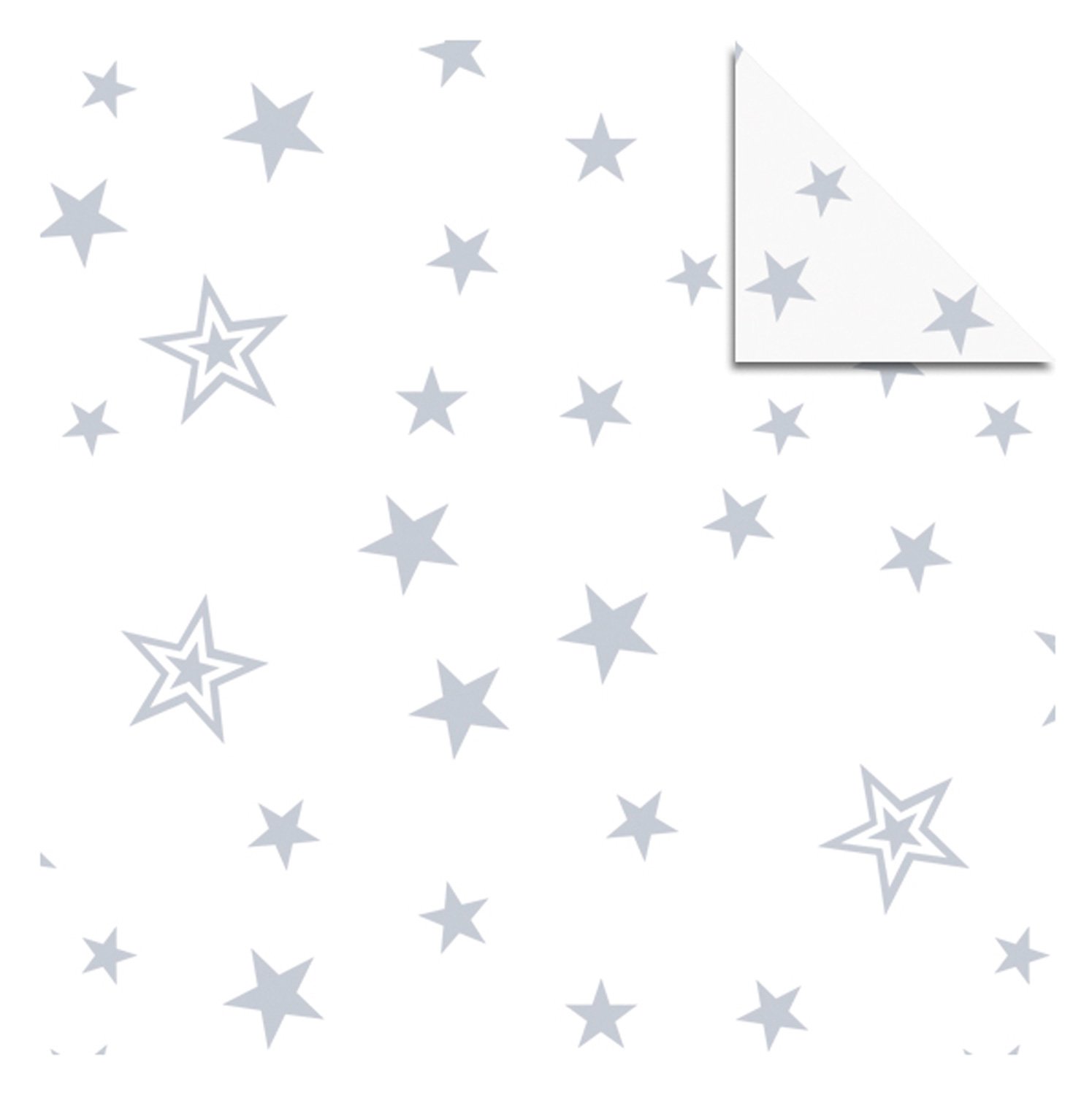 ursus-34015500-faltbl-tter-aurelio-stern-silver-stars-wei-silber-14-8x14-8-cm-33 image 2