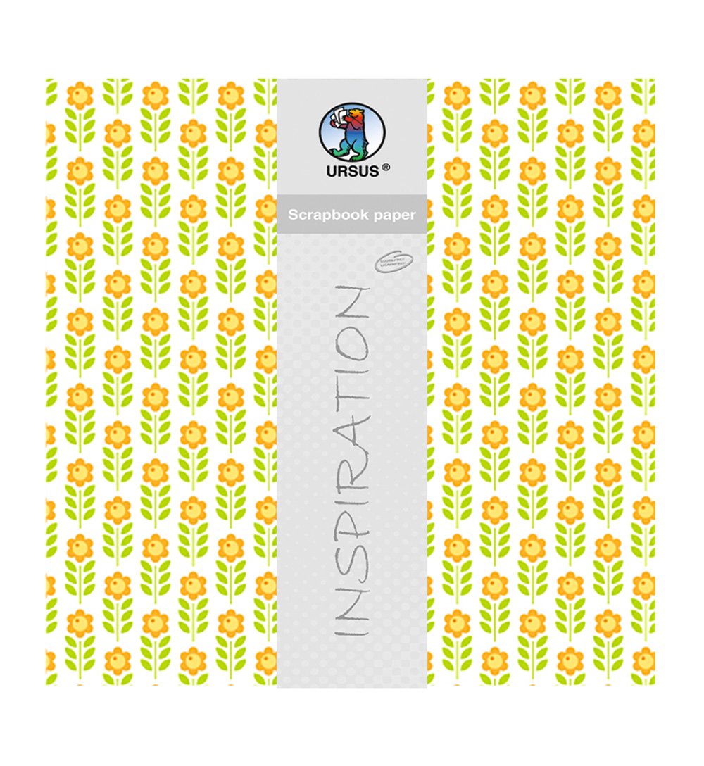 ursus-lotta-2-scrapbook-papier-30-5-x-30-5-cm-motiv-129-5-blatt-designkarton image 1