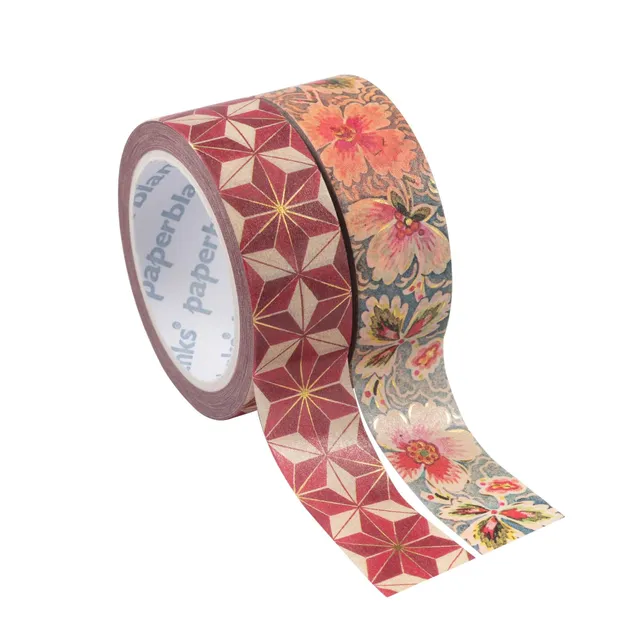 paperblanks-hishi-filigree-floral-ivory-washi-tape-mixed-pack-2-rollen image 1
