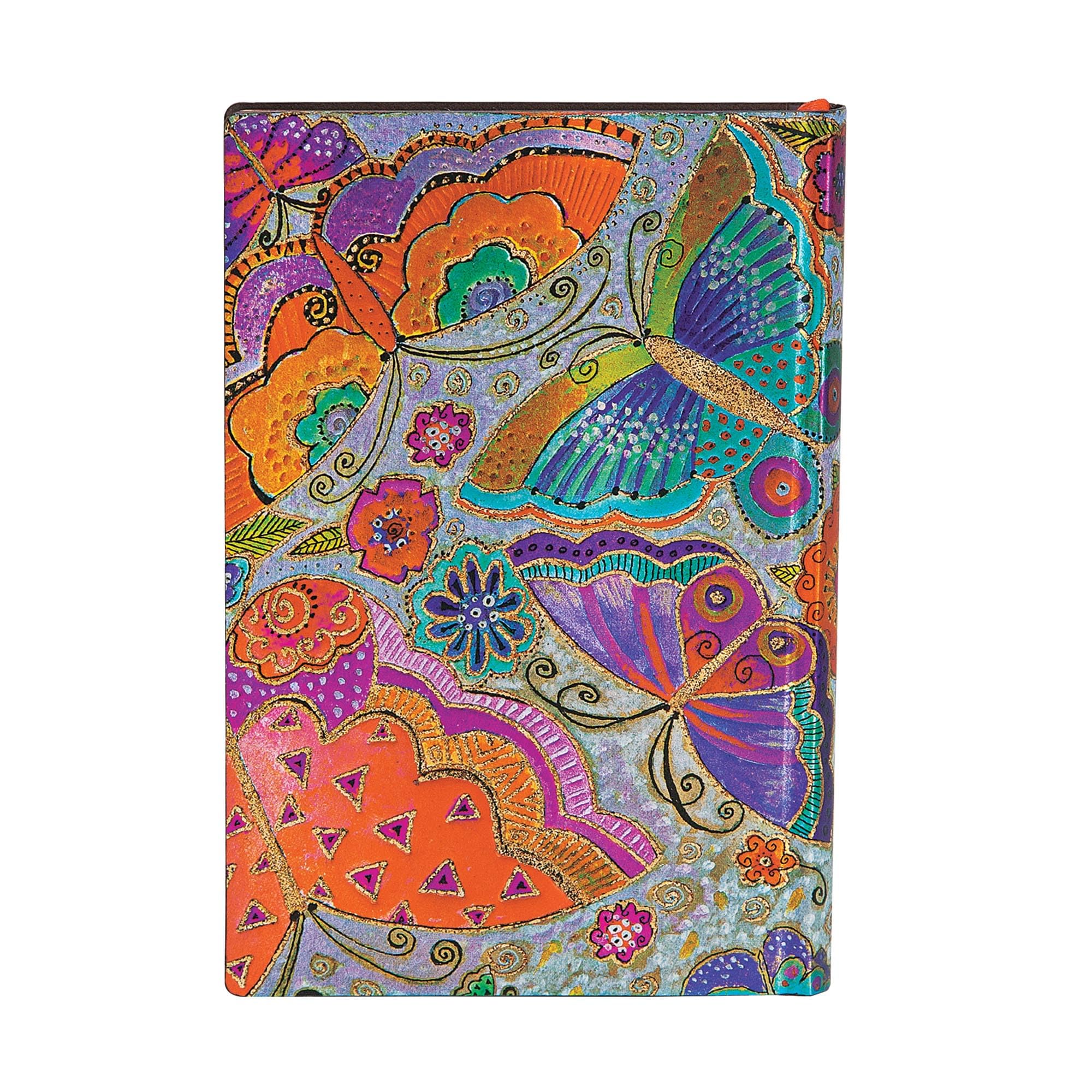 paperblanks-flutterbyes-mini-softcover-flexi-journal-liniert-176-seiten-playful- image 2