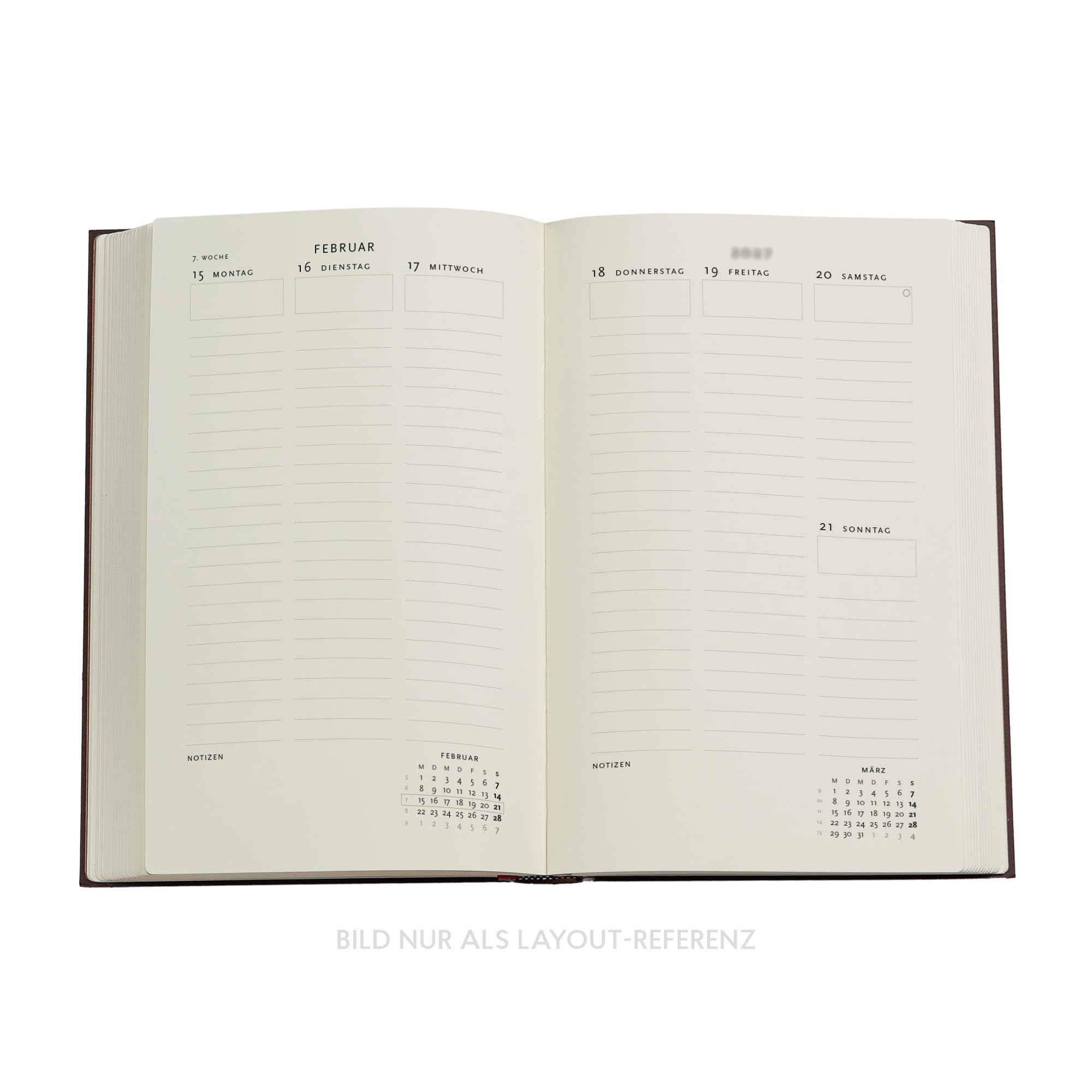 paperblanks-18-monatskalender-2027-smaragdblume-maxi-vertikal-1-woche-2-seiten image 4