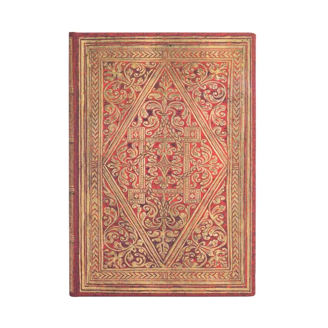 paperblanks-golden-pathway-midi-lined-hardcover-journal-120-x-180-mm-mit-elastik image 1