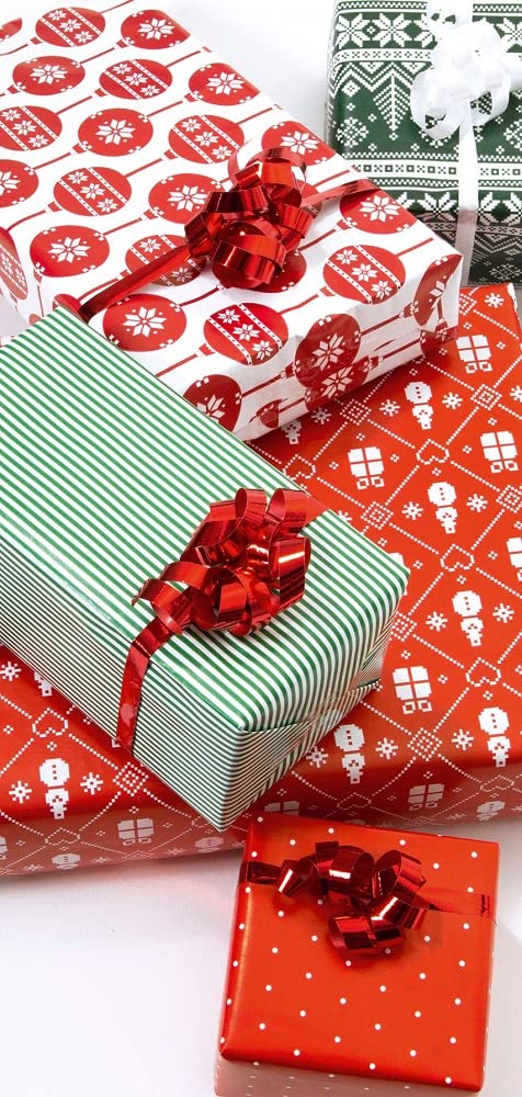 clairefontaine-612006c-geschenkband-box-24-x-10-m-x-7-mm-rot-metalleffekt image 2