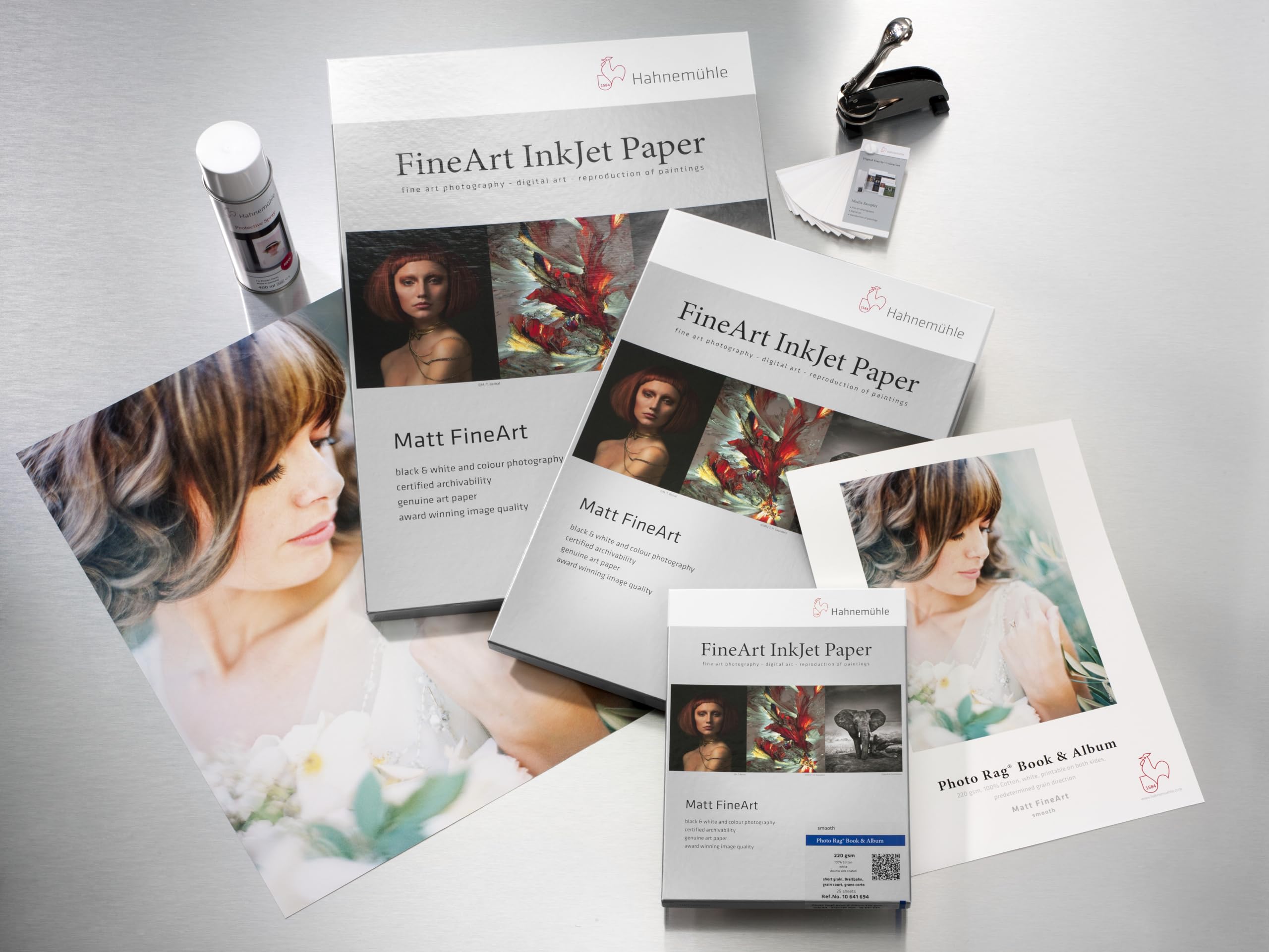 hahnem-hle-photo-rag-book-album-din-a4-220-g-m-25-blatt-wei image 4