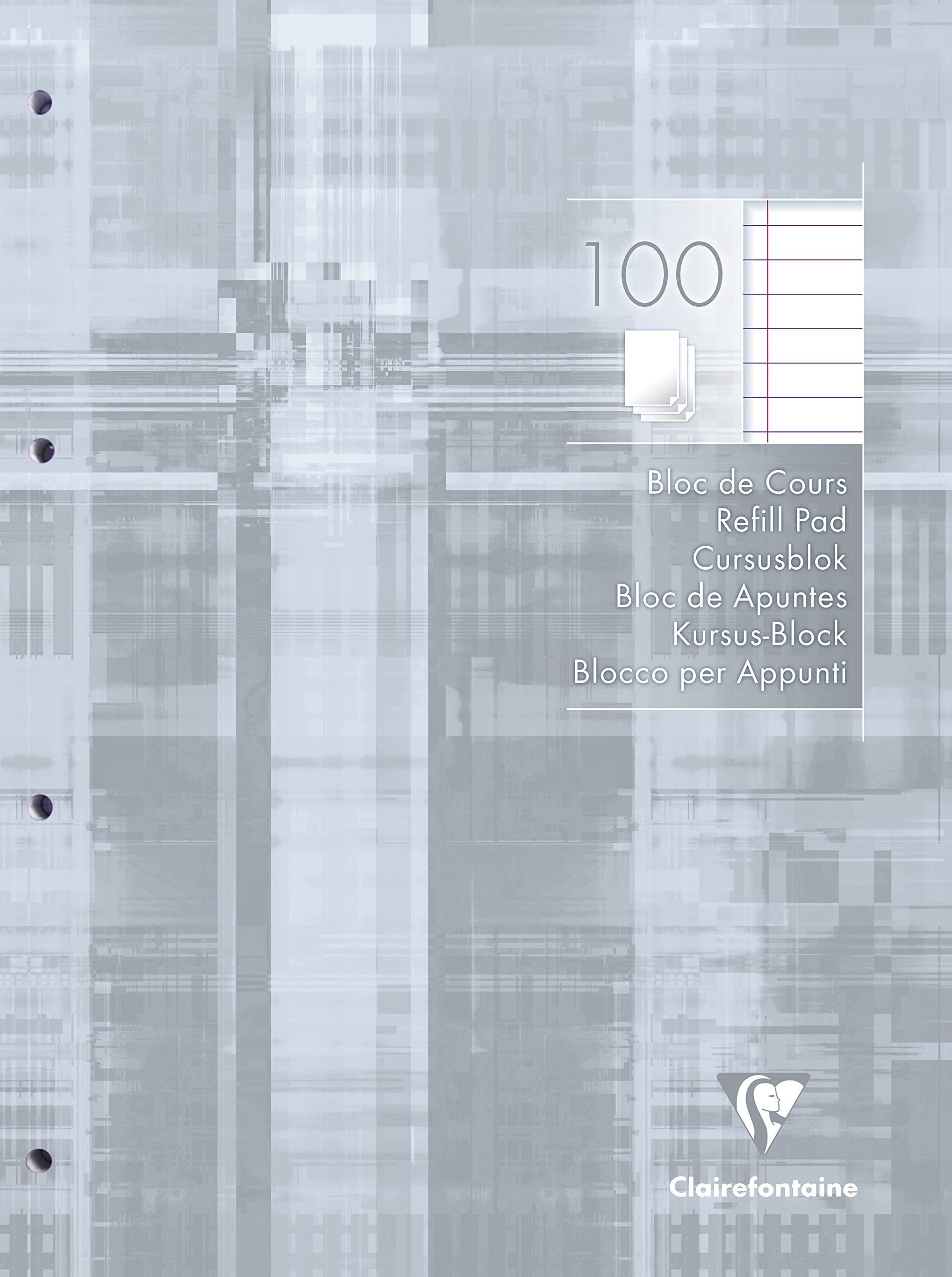 clairefontaine-5815c-academy-kursus-block-a4-100-blatt-kariert-mit-rand-90g image 4