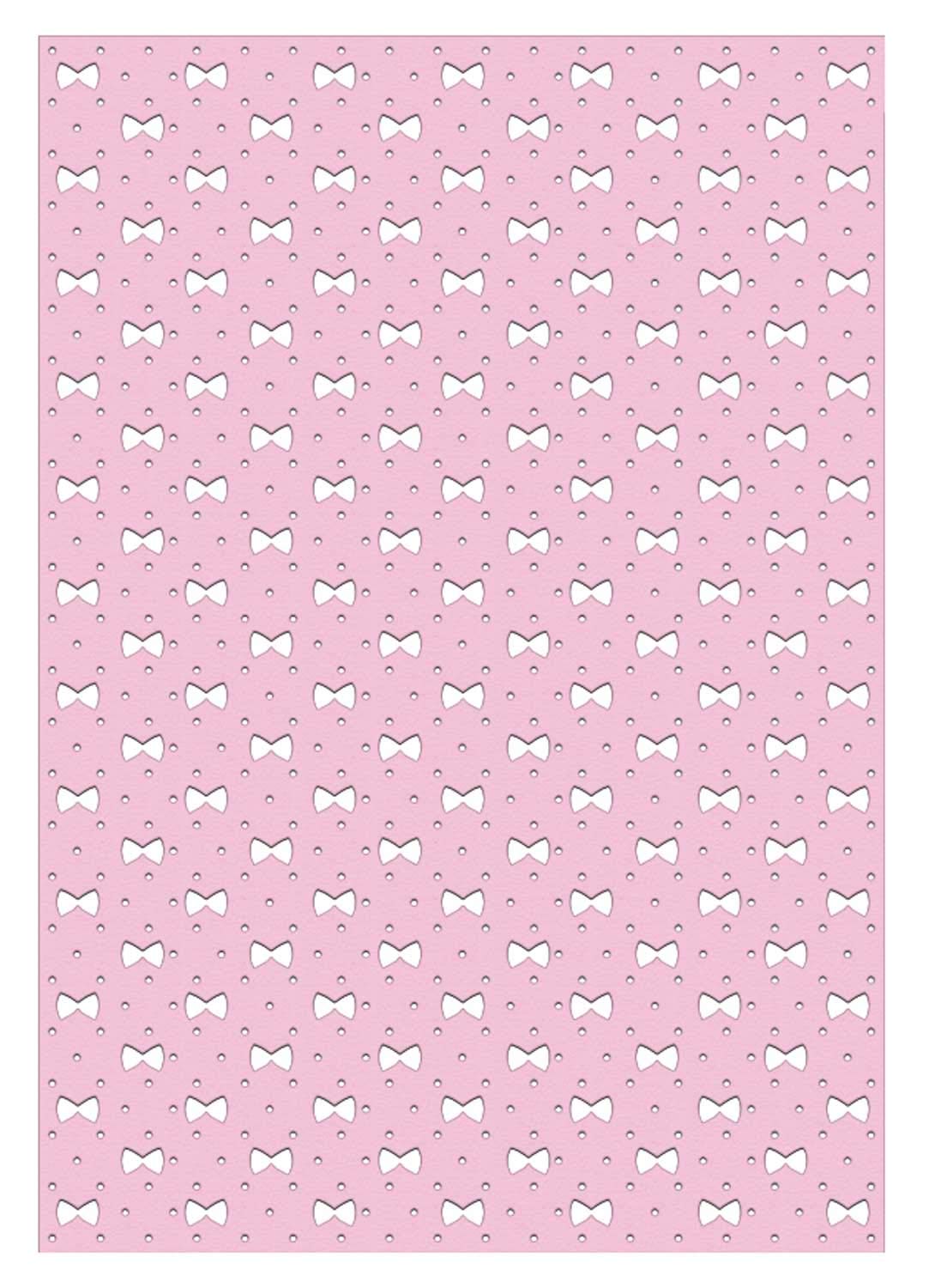 ursus-60950018-silhouetten-karton-schleifen-fotokarton-pink-10-blatt-23-x-33-cm- image 1