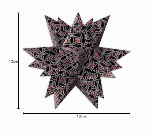 ursus-aurelio-stern-gala-faltbl-tter-weihnachtsstern-bastelset-schwarz-rosa-rot- image 8