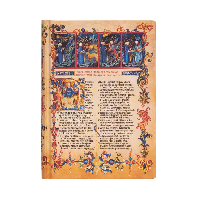 paperblanks-inferno-midi-notizbuch-liniert-hardcover-mit-elastikband-divine-come image 1