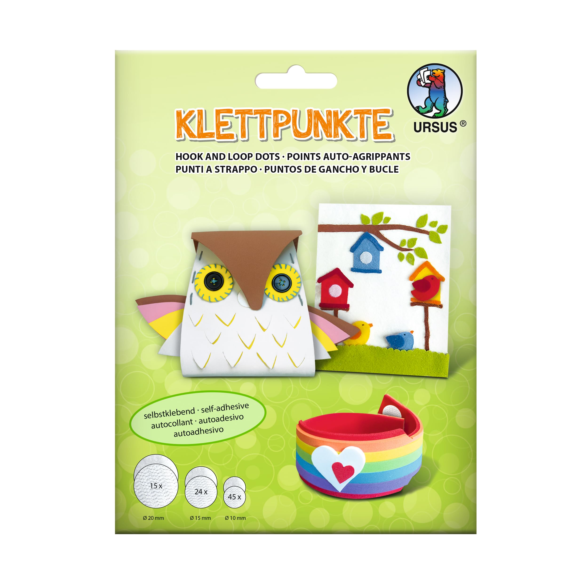 ursus-44090001-klettpunkte-selbstklebend-wei-10-20-mm-84-paare image 1