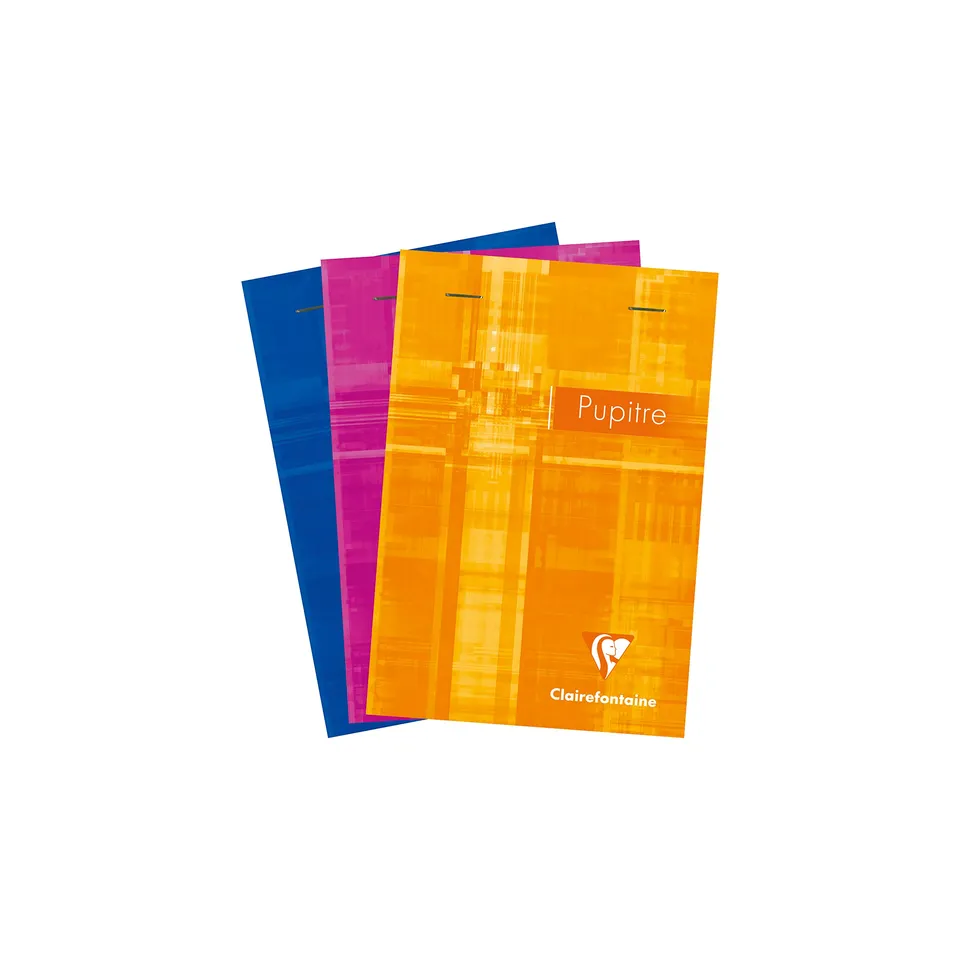 clairefontaine-pupitre-notizblock-a6-liniert-80-blatt-sortiert image 1