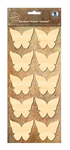 ursus-41030002-bambus-sticker-natural-schmetterling-selbstklebend-12-x-26-cm image 3