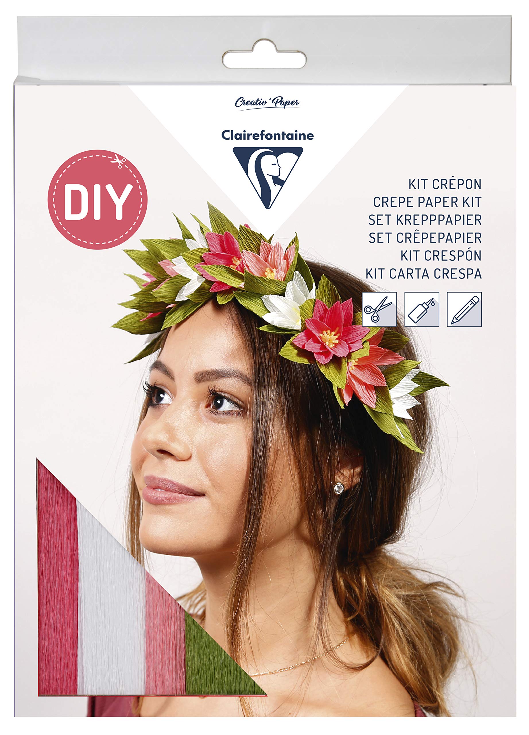 clairefontaine-97705c-bastelset-krepppapier-blumenstrau image 7