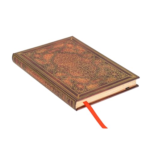 paperblanks-eisernes-pferd-midi-notizbuch-unliniert-hardcover-mit-elastikband-pa image 6