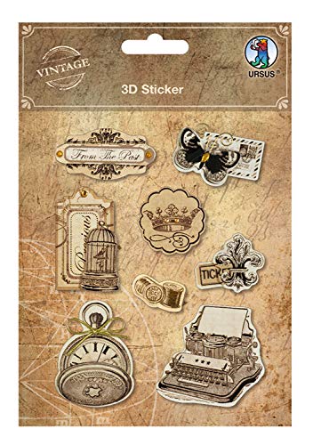 ursus-40540004-3d-sticker-good-times-vintage-selbstklebend-f-r-karten-scrapbooki image 2