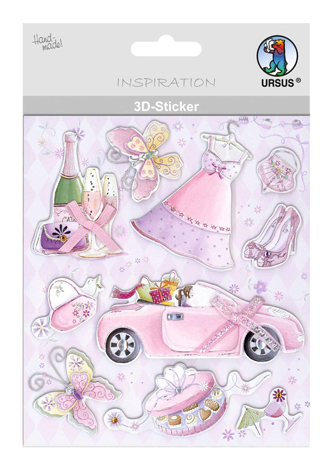 ursus-564200121-3d-sticker-everyday-selbstklebend image 1