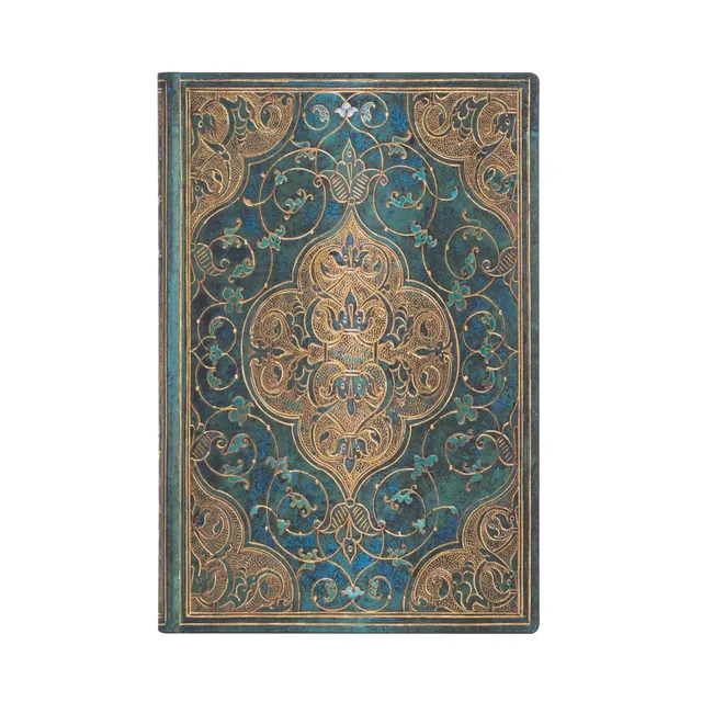 paperblanks-turquoise-chronicles-mini-notizbuch-liniert-flexi-softcover image 1