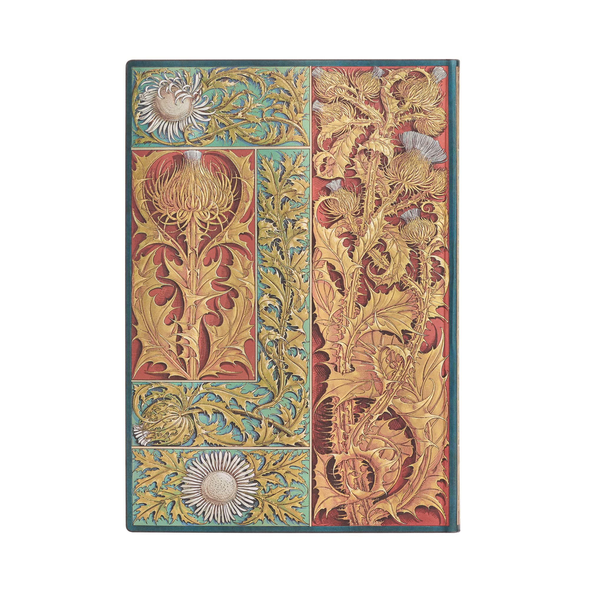 paperblanks-wild-thistle-vox-botanica-midi-notizbuch-blanko-softcover-flexi-mit- image 2
