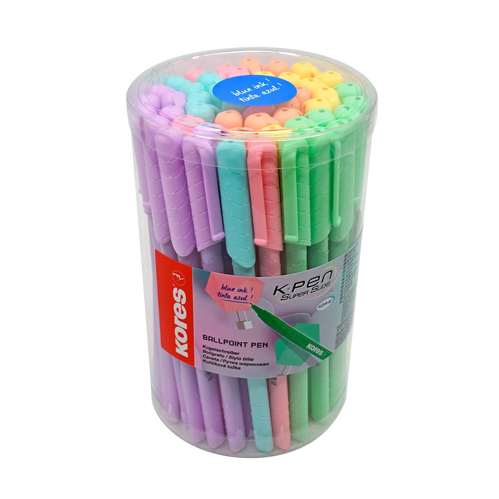 kores-k0r-m-kugelschreiber-pastell-blau-1-0-mm-50-st-ck-semi-gel image 7