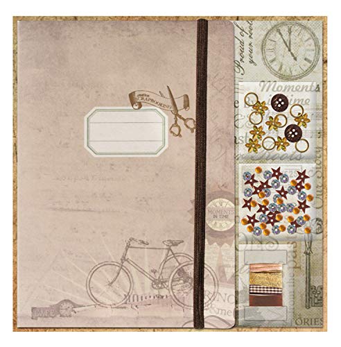 ursus-erinnerungsalbum-leporello-vintage-bastelset-mit-accessoires image 6