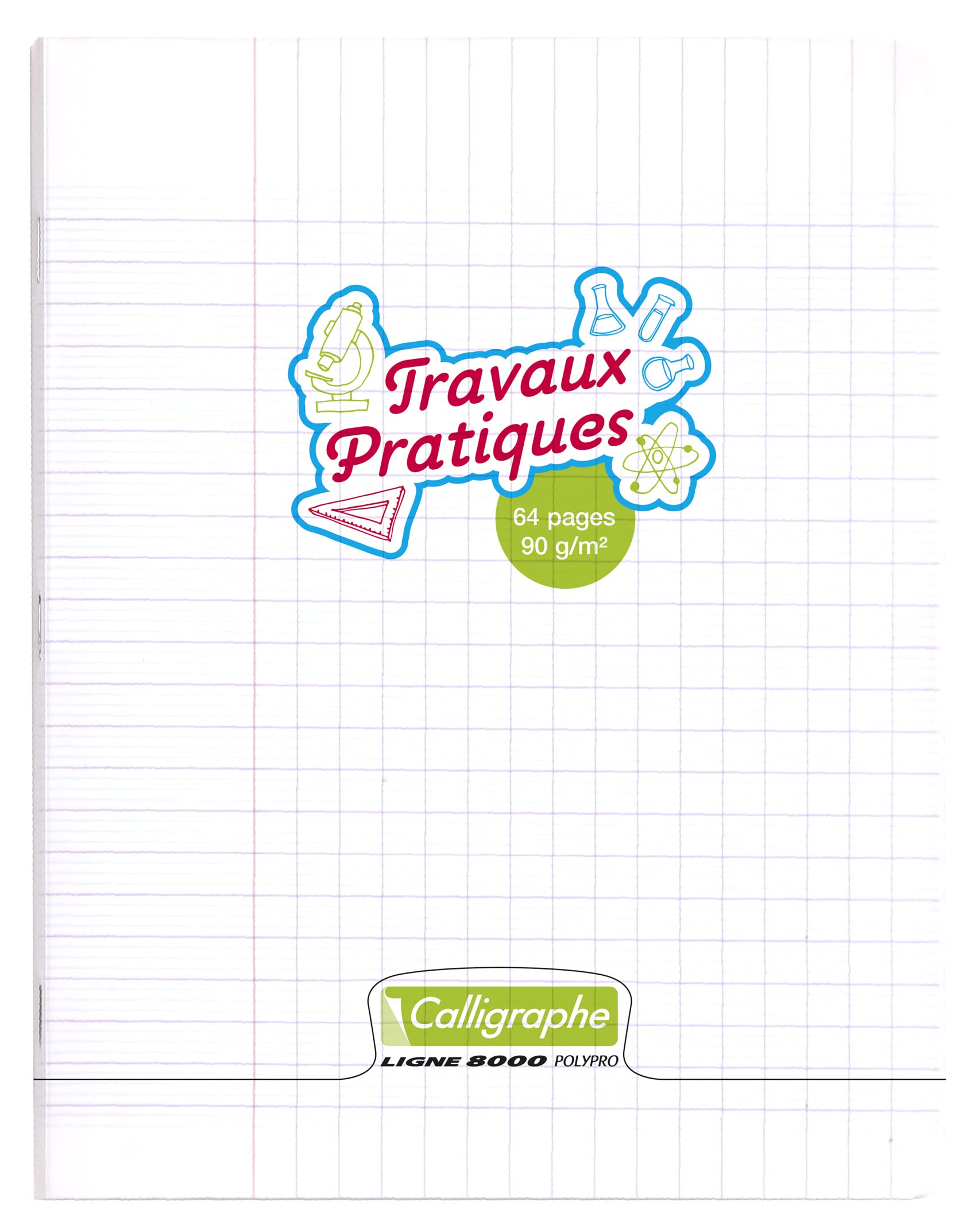 clairefontaine-calligraphe-18185c-heft-17-x-22-cm-32-blatt-seyes-blanko-90-g image 1