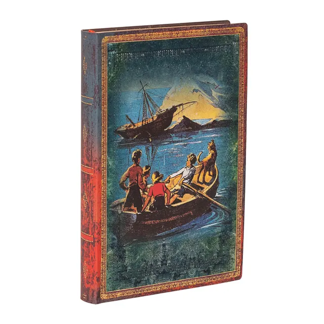 paperblanks-notizbuch-enid-blyton-die-f-nf-freunde-mini-liniert-softcover-mit-el image 1
